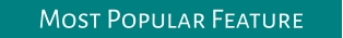 Most Popular Feature